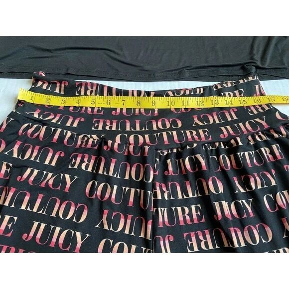 JUICY COUTURE Sz 2X Shorts Top Set Sleepwear Plus - Picture 7 of 12